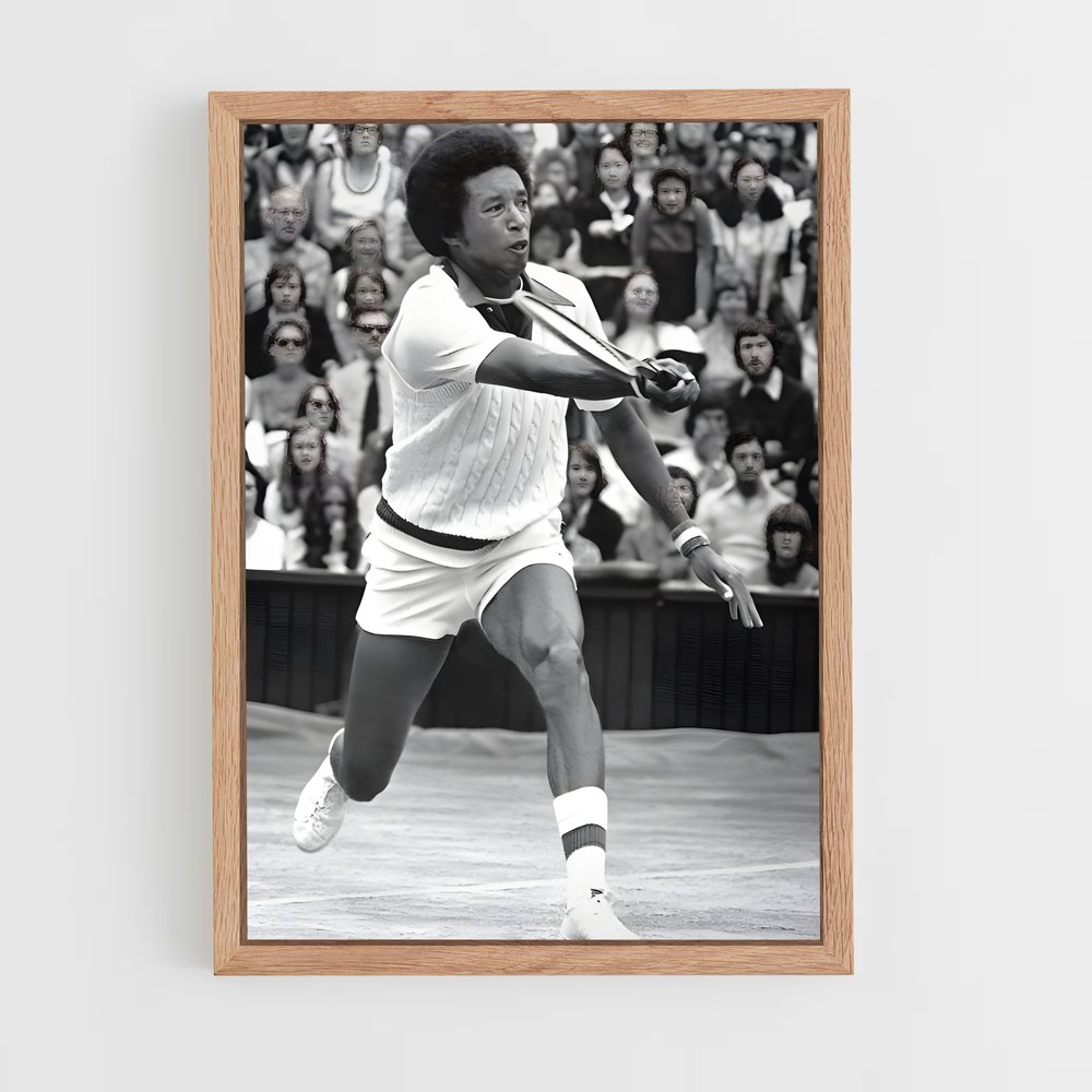 Poster Arthur ashe – affiche Tennis (vue 4)